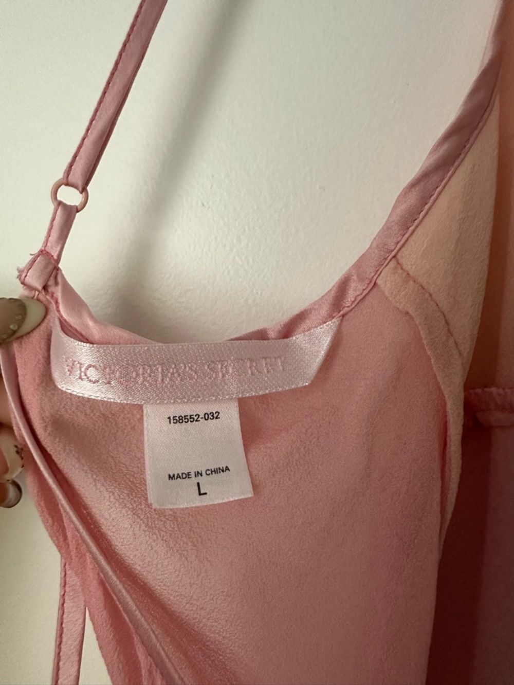 Vintage Victoria's Secret Pink Ombre Asymmetrical Slip Dress - Picture 4 of 7